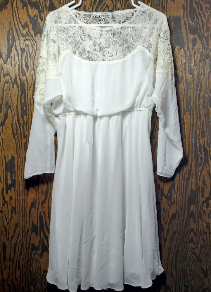 ASOS Maternity Sheer Lace Dress Size 12 NEW